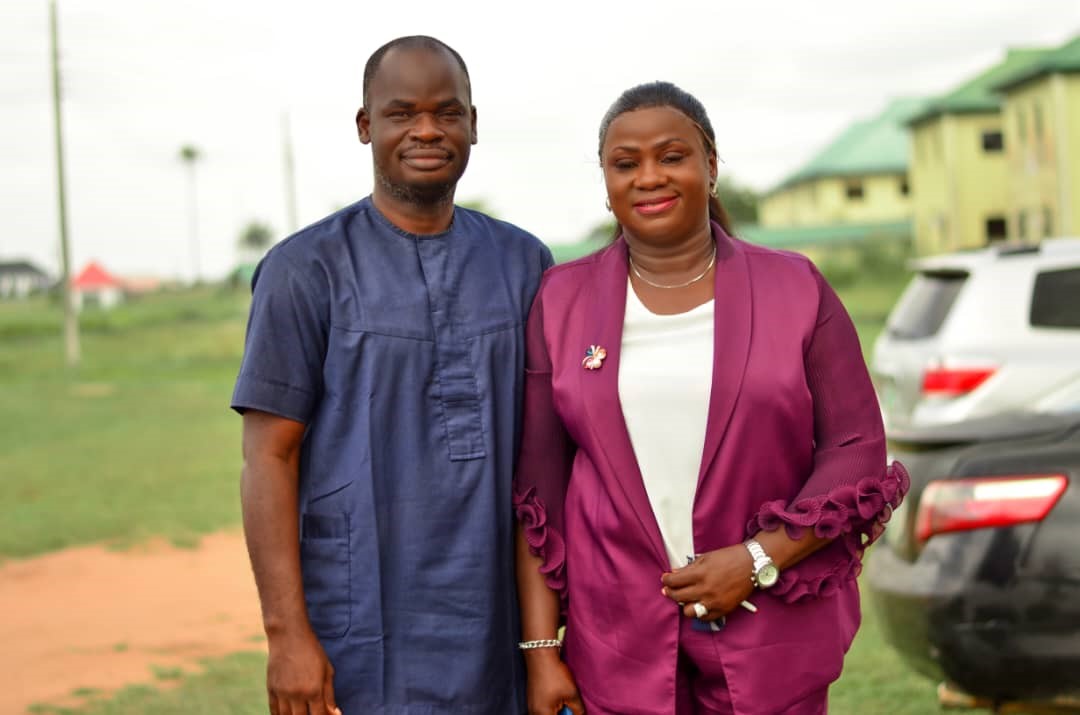 Dean of Postgraduate School, Prof. Prof. Sunny Awhefeada and the Director of Centre for Gender and Development Studies, Prof. Ufuoma Awhefeada at a two-day maiden conference for Gender Directors in Nigerian Universities held in Abraka, Delta State fr