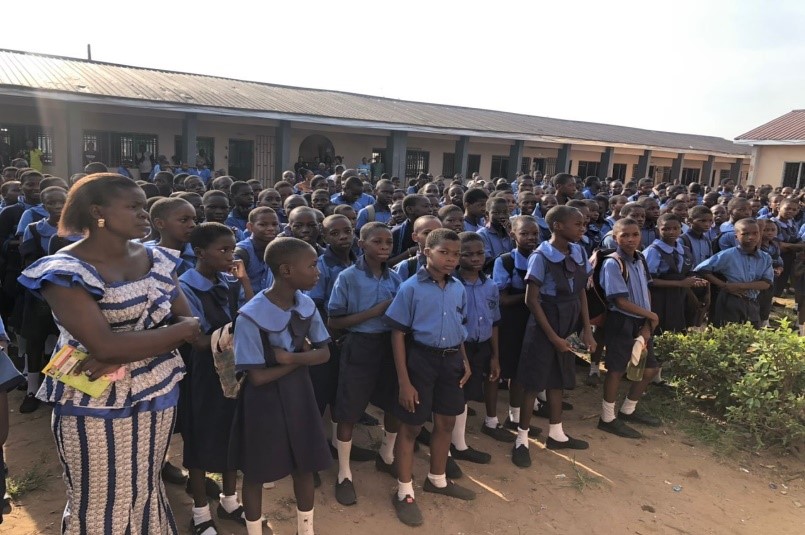 these photos capture precious moments from a sensitisation exercise carried by the CGDS Team in DELSU with the aim of creating better awareness and knowledge on sexual harassment among students in DELSU Secondary School, Abraka