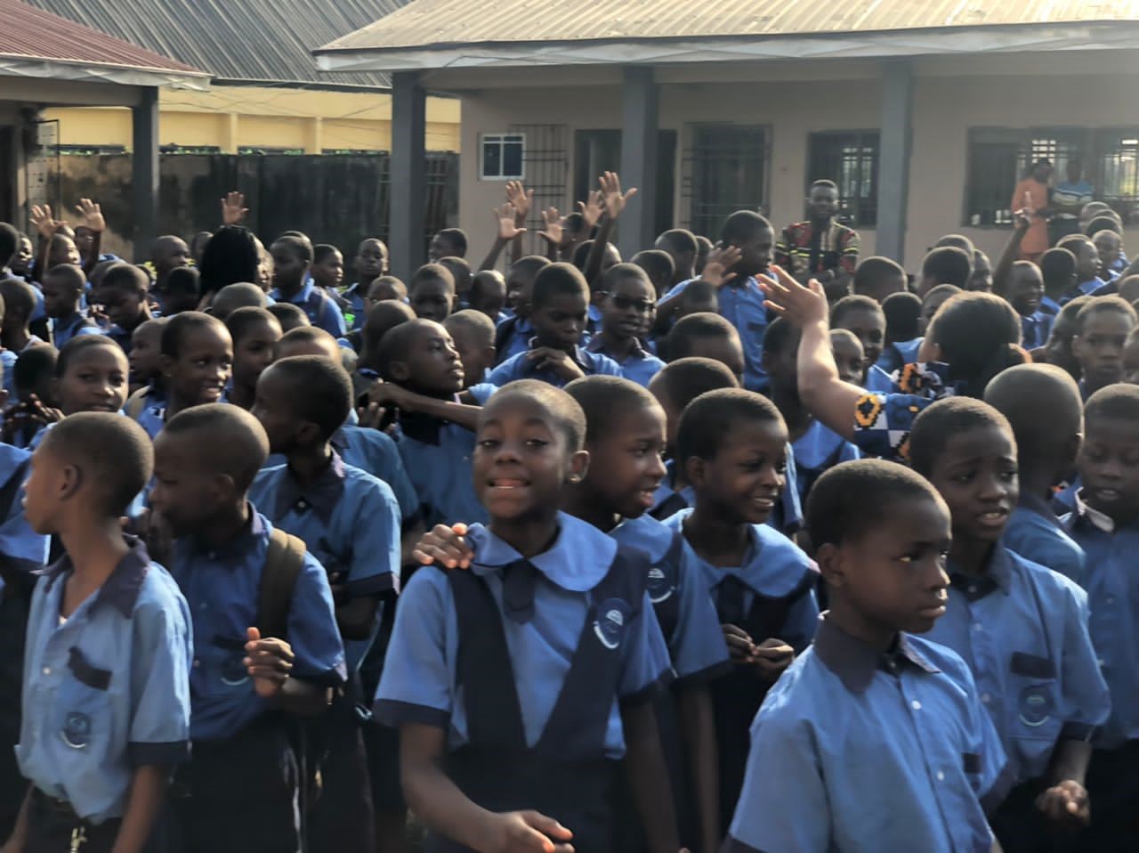 these photos capture precious moments from a sensitisation exercise carried by the CGDS Team in DELSU with the aim of creating better awareness and knowledge on sexual harassment among students in DELSU Secondary School, Abraka